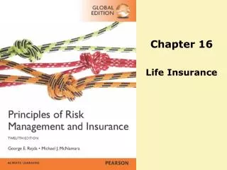 Chapter 16 Life Insurance