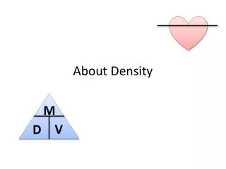 About Density