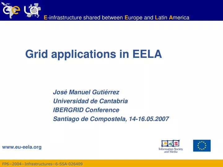 grid applications in eela