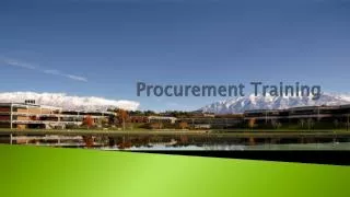 Procurement Training