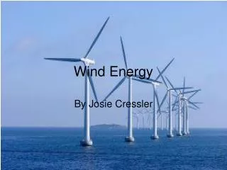 Wind Energy