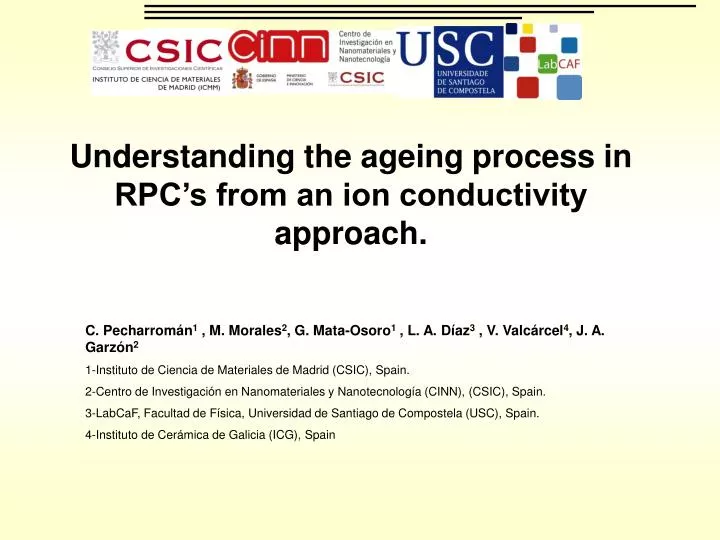 understanding the ageing process in rpc s from an ion conductivity approach