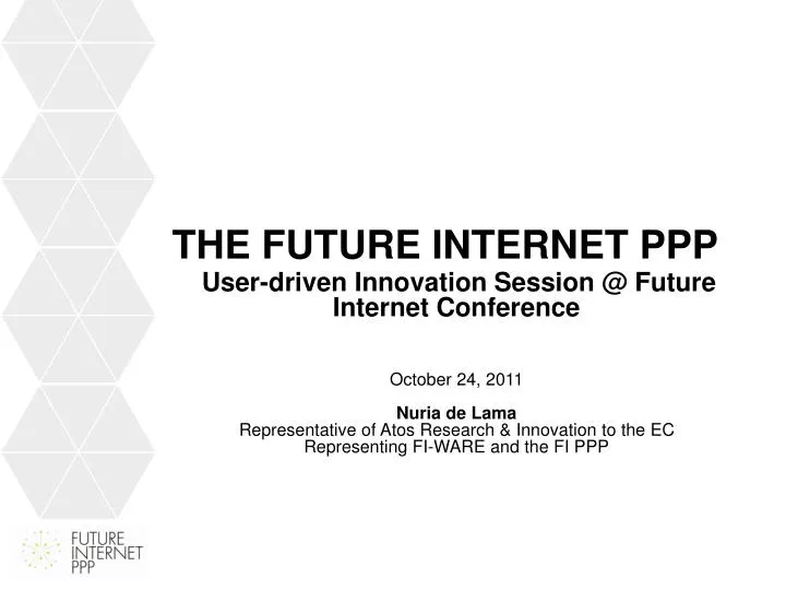 the future internet ppp