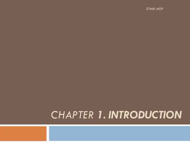 chapter 1 introduction