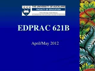 EDPRAC 621B