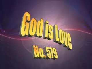 God is Love