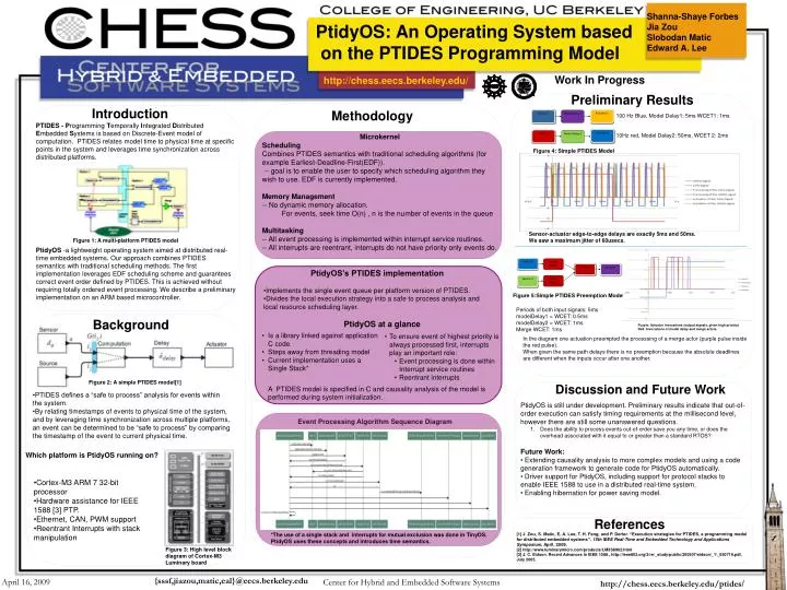 ptidyos an operating system based on the ptides programming model