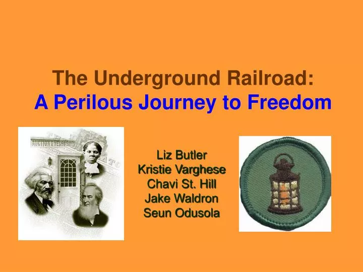 the underground railroad a perilous journey to freedom