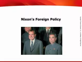 Nixon's Foreign Policy