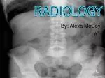 Radiology - slide 1