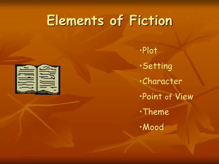 elements of fiction