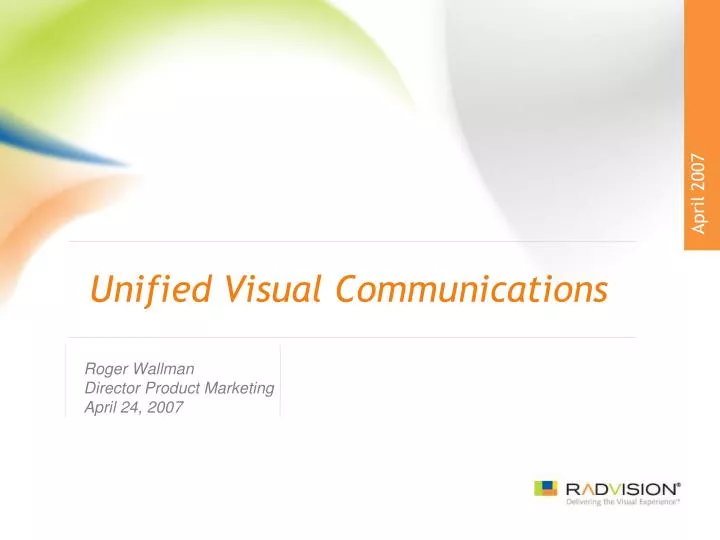 unified visual communications