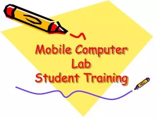 Mobile Computer Lab Student Training