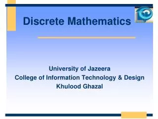 Discrete Mathematics