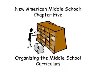 New American Middle School: Chapter Five Organizing the Middle School Curriculum
