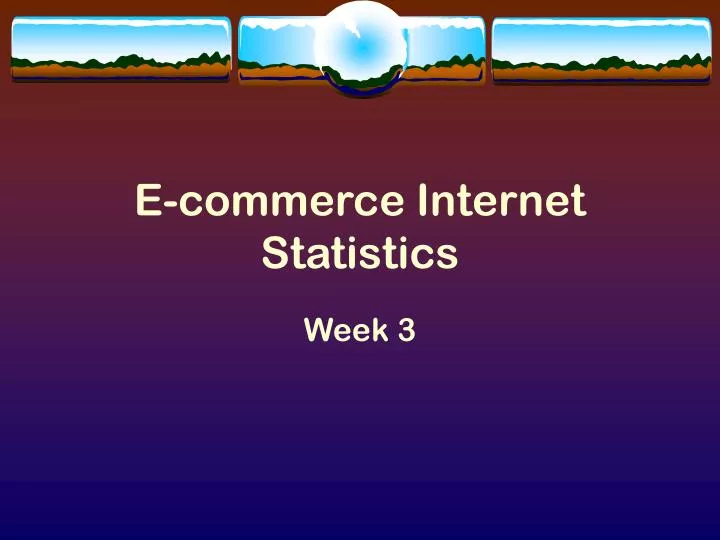 e commerce internet statistics