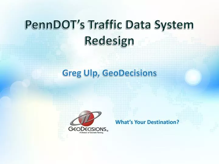 penndot s traffic data system redesign