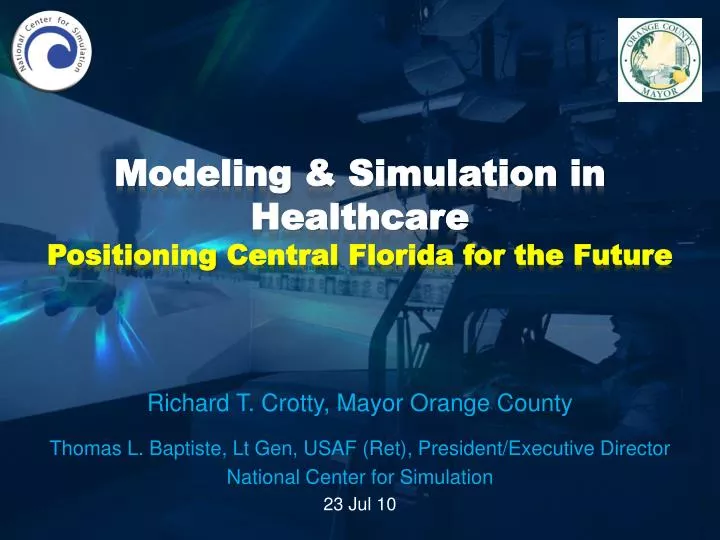 modeling simulation in healthcare positioning central florida for the future