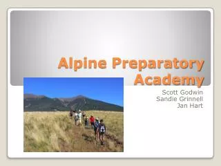 Alpine Preparatory Academy