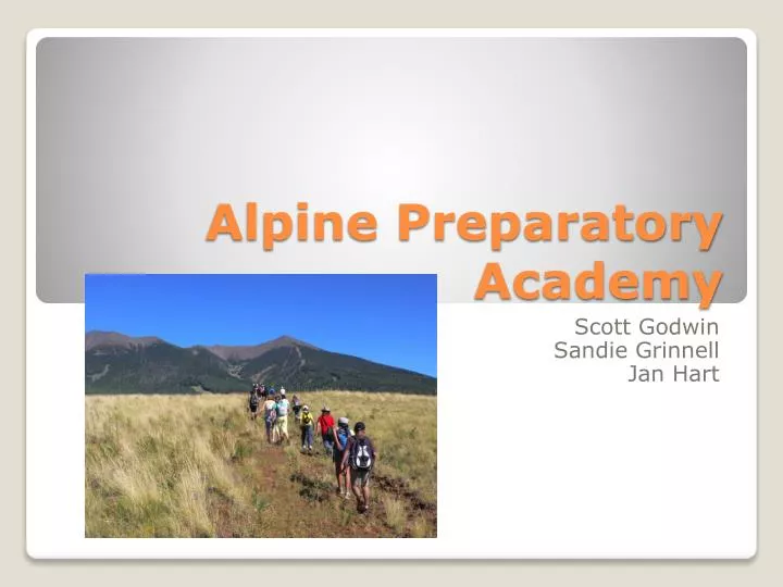 alpine preparatory academy