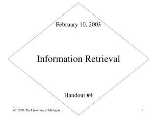 Information Retrieval