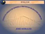 JOSÉ MORALES - slide 1