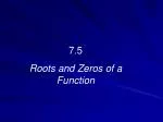Understanding Roots, Zeros, and Factors of Polynomial Functions - slide 1