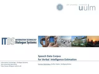 Speech Data Corpus for Verbal Intelligence Estimation