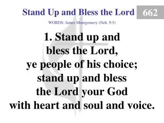 Stand Up and Bless the Lord (1)