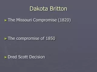 Dakota Britton