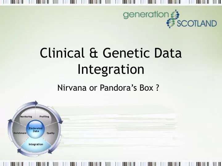 clinical genetic data integration