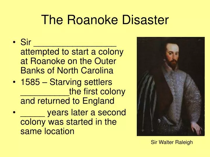 the roanoke disaster