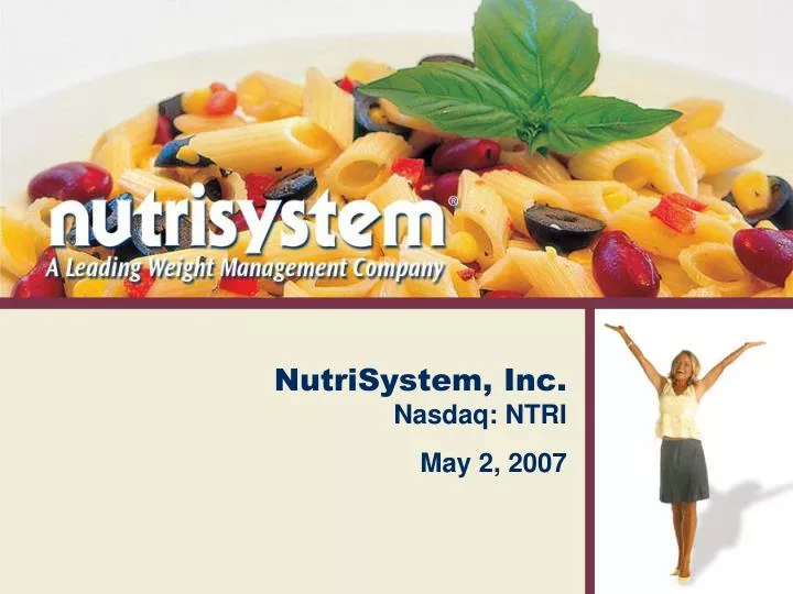 nutrisystem inc nasdaq ntri