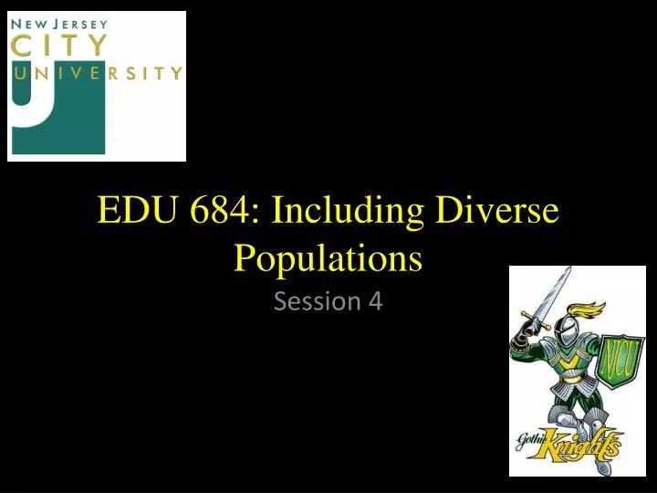 edu 684 including diverse populations