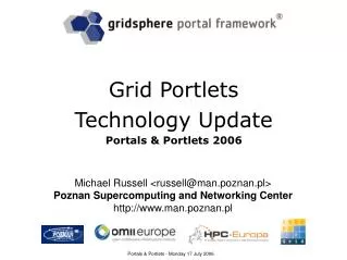 Grid Portlets Technology Update