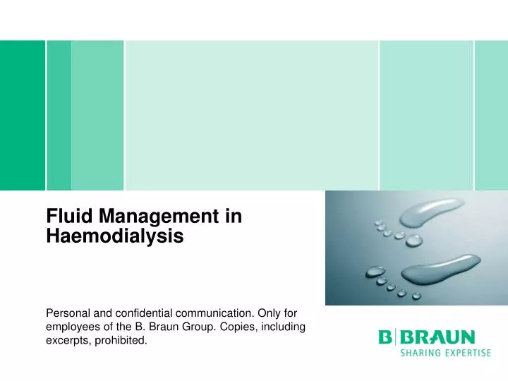 fluid management in haemodialysis