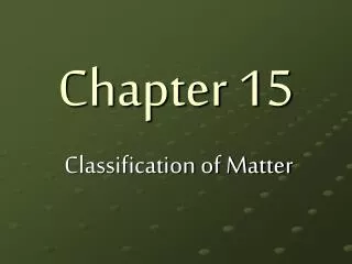 Chapter 15