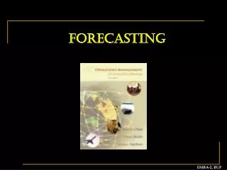 Forecasting