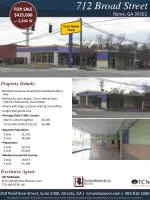 Prime Commercial Property for Sale in Rome, GA - $415,000 - slide 1