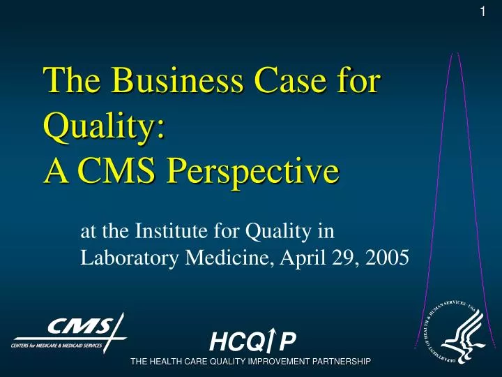 at the institute for quality in laboratory medicine april 29 2005