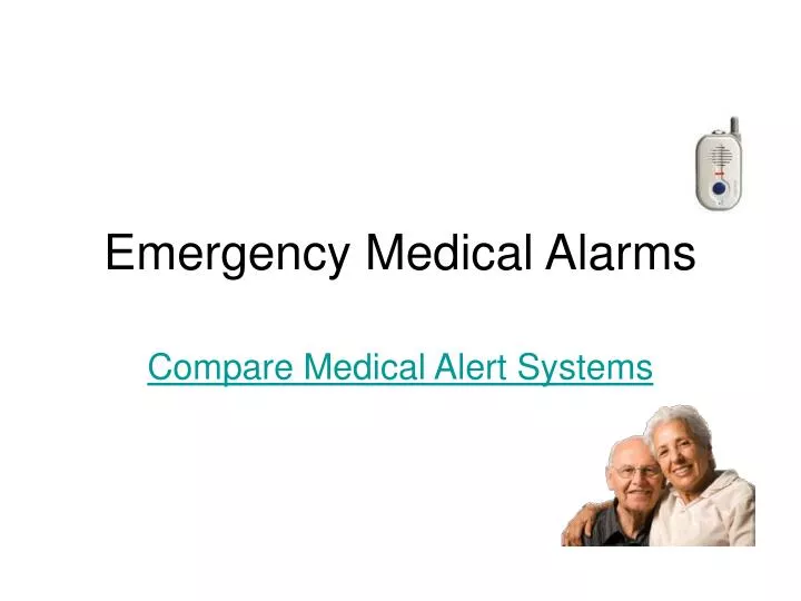 emergency medical alarms