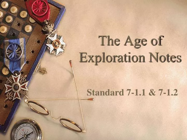 the age of exploration notes