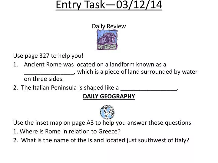 entry task 03 12 14