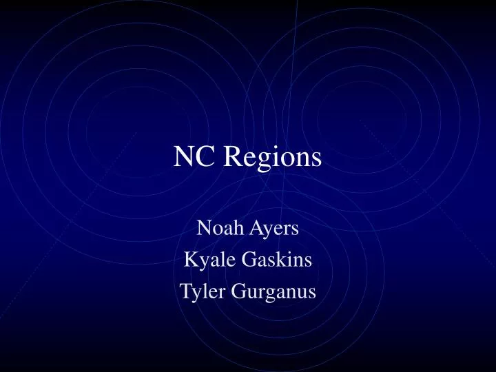 nc regions