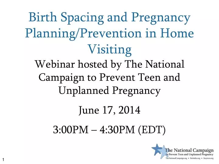 birth spacing and pregnancy planning prevention in home visiting