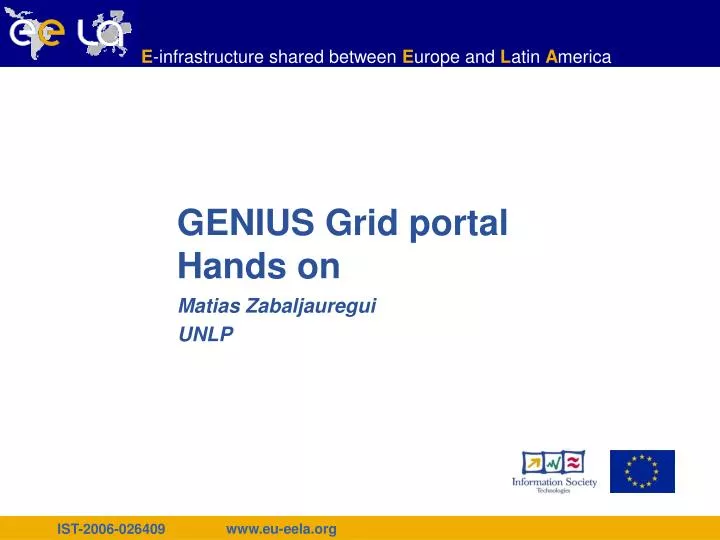 genius grid portal hands on