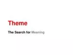 Theme - slide 1