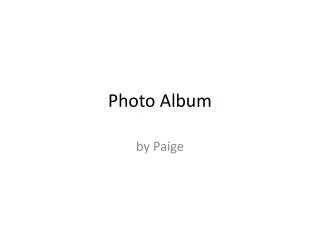 photo album