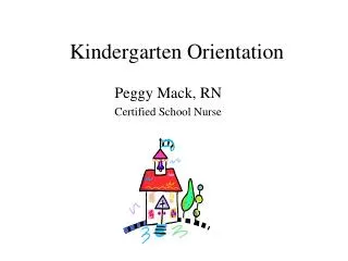 Kindergarten Orientation