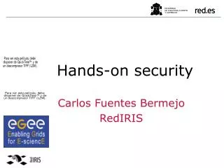 Hands-on security